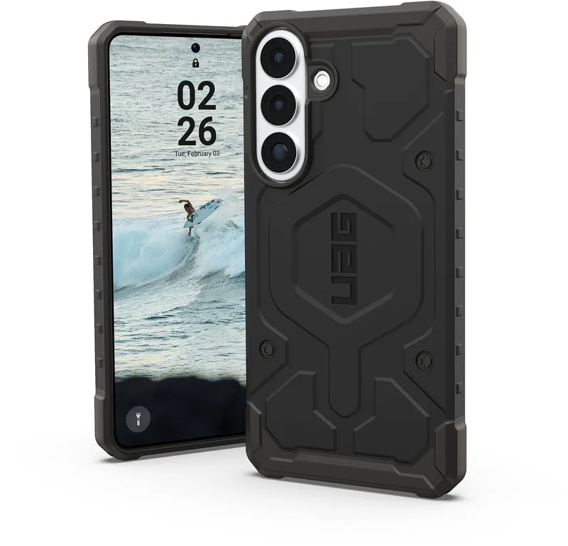 Pathfinder Backcover geschikt voor MagSafe geschikt voor Samsung Galaxy S26 Plus - Black by UAG in Black – product photo
