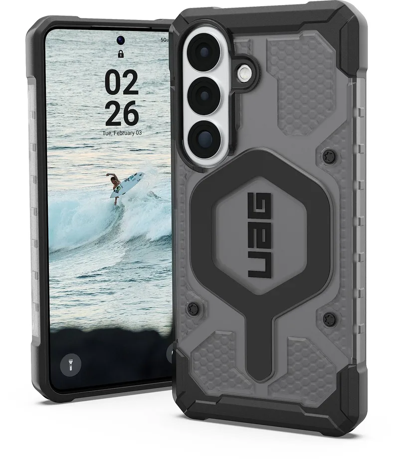 Pathfinder Backcover geschikt voor MagSafe geschikt voor Samsung Galaxy S26 - Ash Black van UAG in Zwart – productfoto