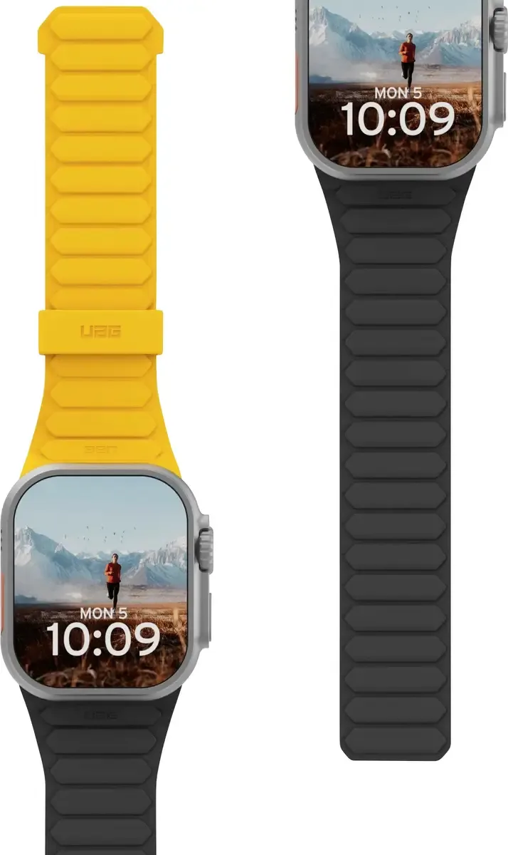 Pathfinder Horlogeband 44 mm, 45 mm, 46 mm Uni Geel, Zwart Watch Series 1, Watch Series 2, Watch Series 3, Watch Series 4, Watch Series 5 von UAG – Produktfoto