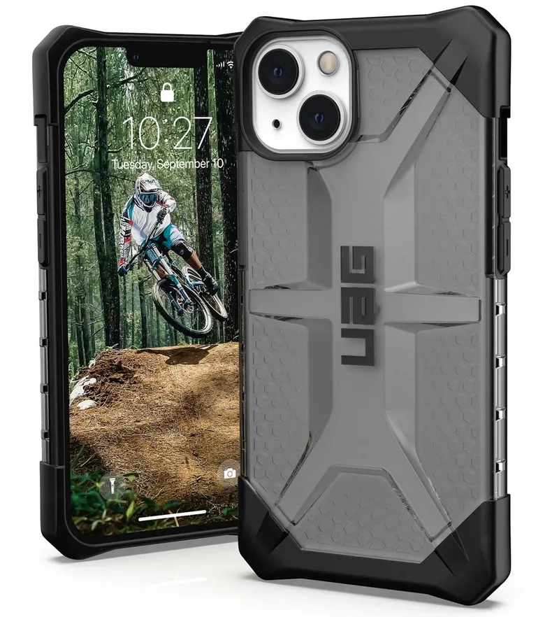 Plasma Case geschikt voor iPhone 13 Pro - ash grijs | ash grijs by UAG in Ash grijs – product photo