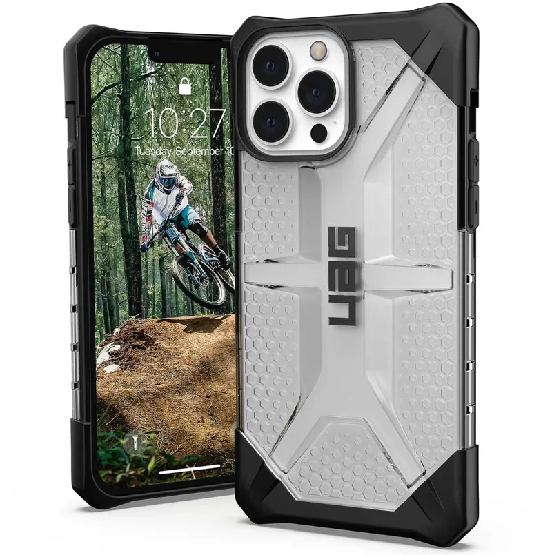 Plasma Case geschikt voor iPhone 13 Pro Max - transparant | transparant by UAG in Transparent – product photo