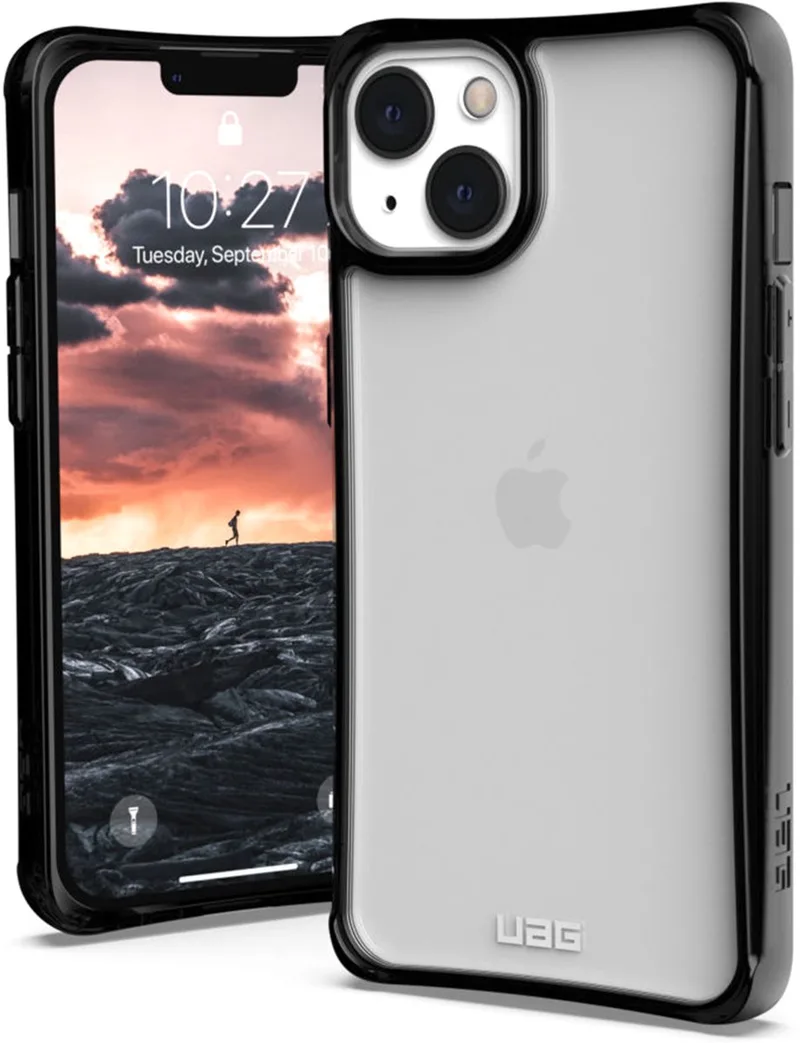 Plyo iPhone 13 Hoes från UAG i Ash grijs – produktbild