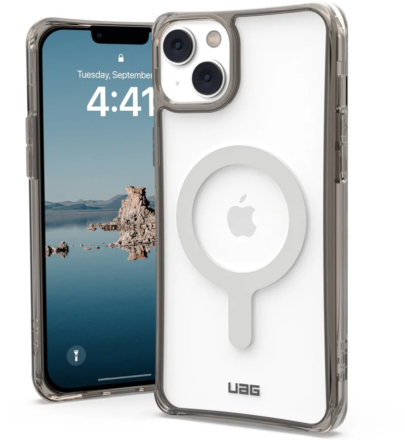 Plyo Mag Hoesje geschikt voor iPhone 14 Plus - ash grijs | ash grijs från UAG i Ash grijs – produktbild