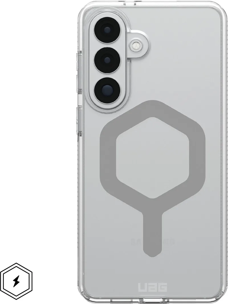 Plyo mobiele telefoon behuizingen 17 cm (6.7") Hoes von UAG in Silber – Produktfoto