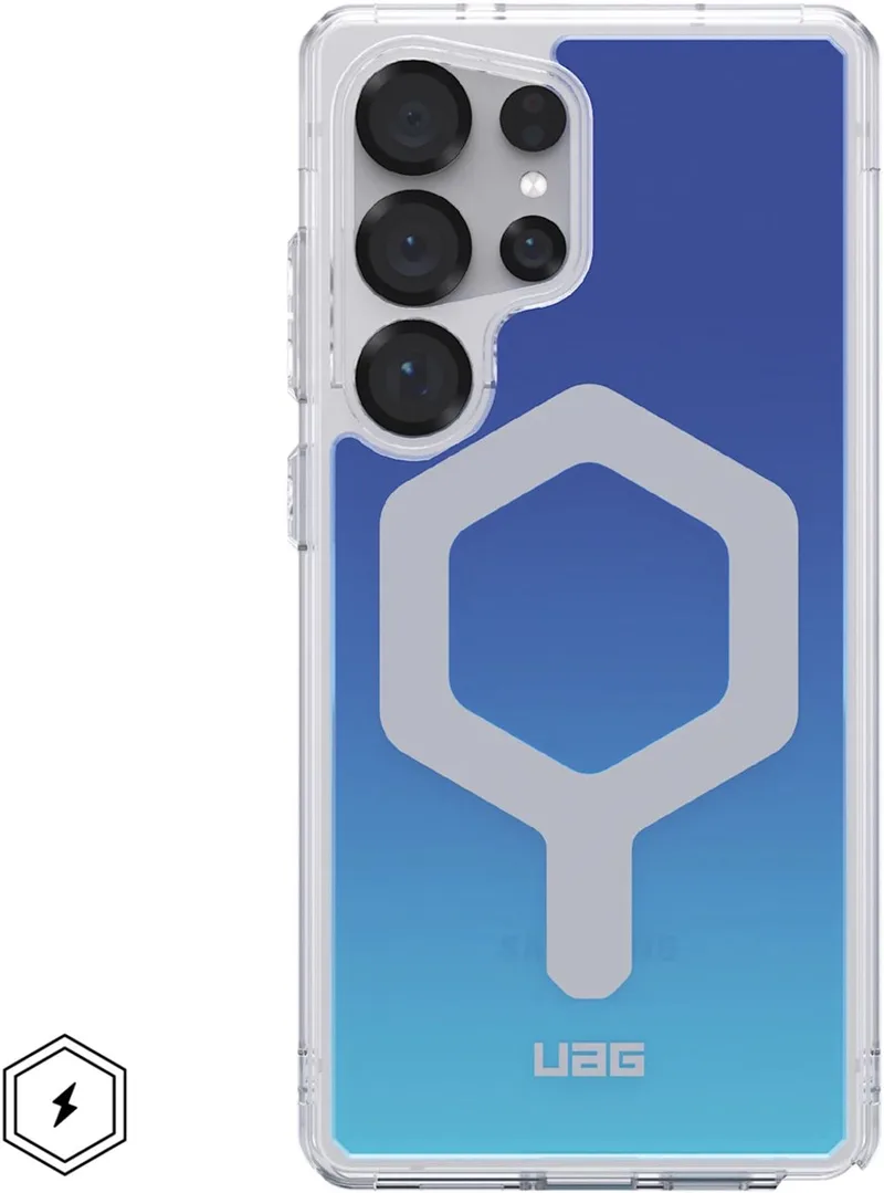 Plyo Pro Backcover geschikt voor Samsung Galaxy S25 Ultra - Blue / Ombre från UAG i Blå – produktbild