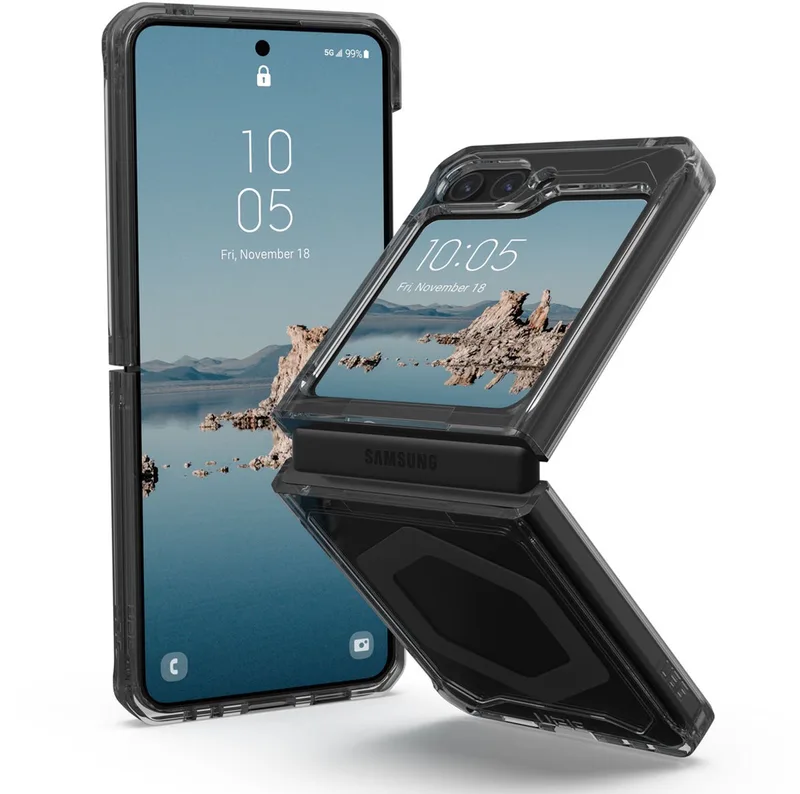 Plyo Pro Backcover geschikt voor Samsung Galaxy Z Flip 5 - Ash från UAG i Grå – produktbild