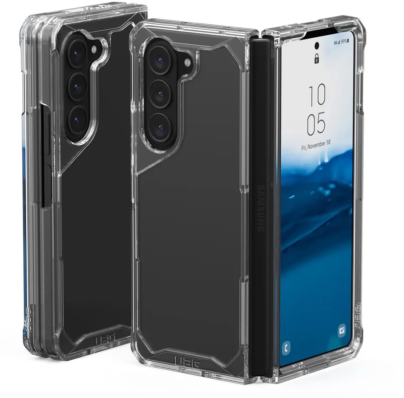 Plyo Samsung Galaxy Z Fold 5 Hoesje by UAG in Transparent – product photo