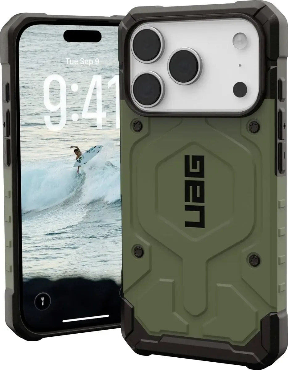Screenprotector Apple iPhone 17 Pro 114548117272 van UAG in Groen – productfoto