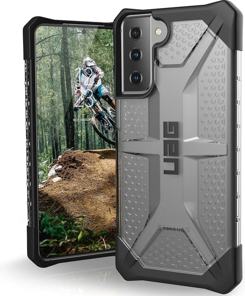 Samsung Galaxy S21 Plus Hoesje - Back Case Plasma Ice från UAG i Transparent – produktbild
