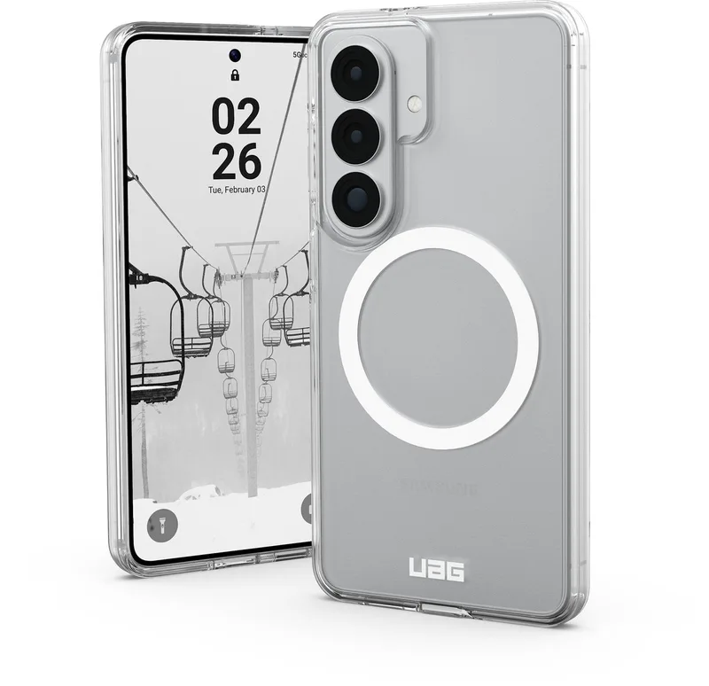 Scout Backcover geschikt voor MagSafe geschikt voor Samsung Galaxy S26 - Ice White von UAG in Weiß – Produktfoto