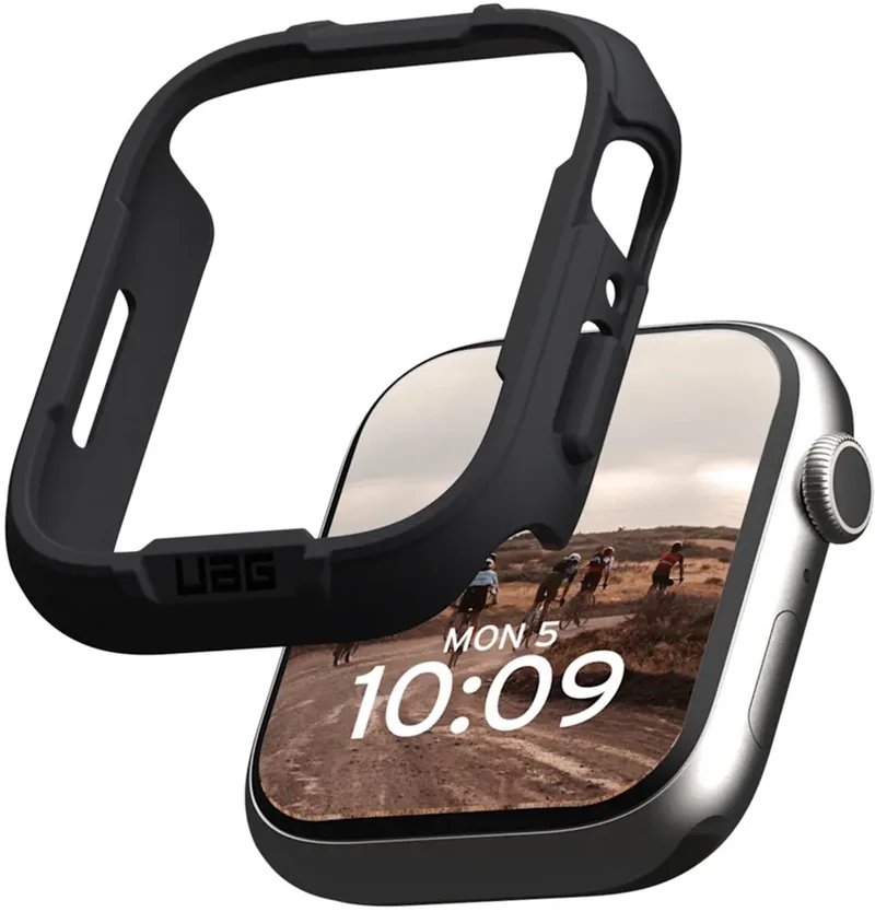 Scout | Bumper Case voor de Apple Watch 7 / 8 / 9 - 45 mm by UAG in Black – product photo
