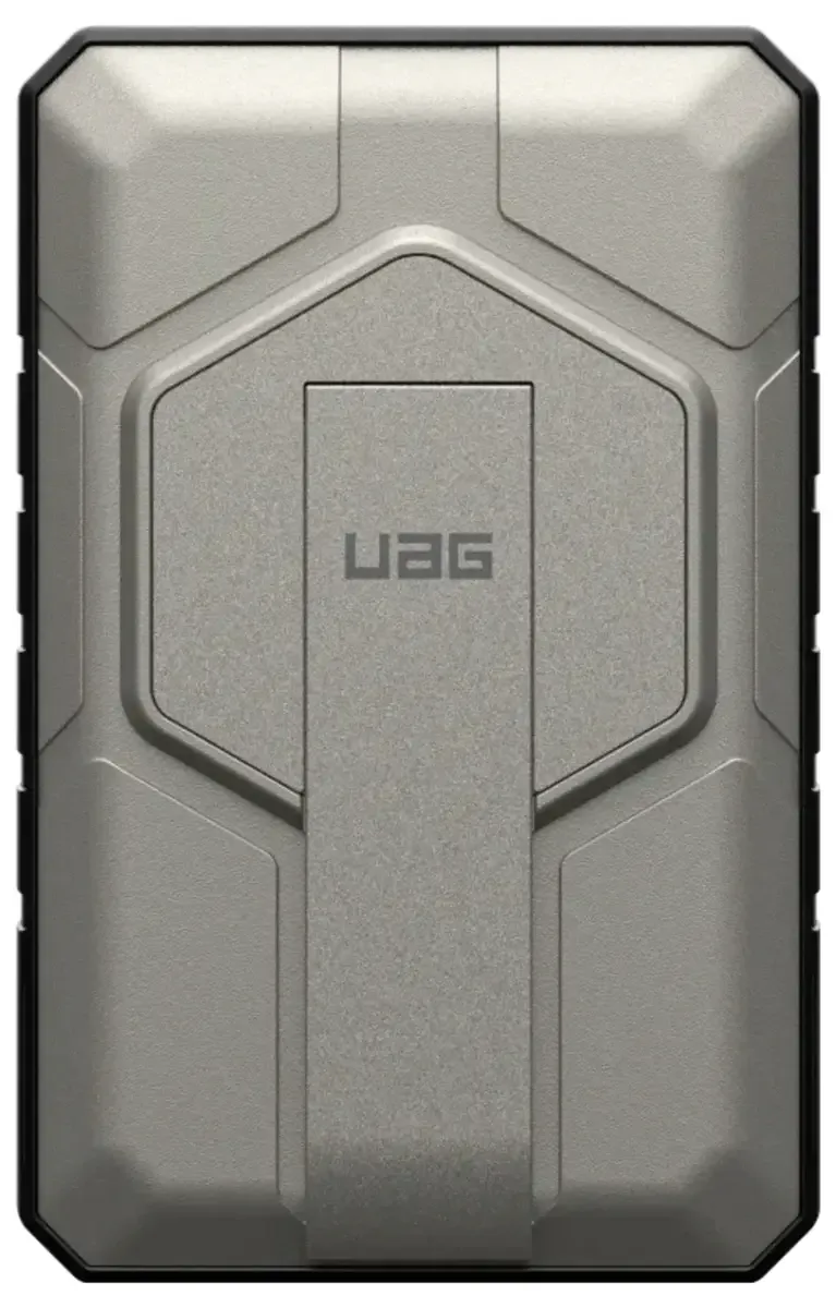 Telefoonaccu iPhone 17e, iPhone 16e 10000 mAh fra UAG i Sort, Titaan – produktbillede