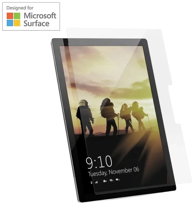 Tempered Glass 342470110000 Screenprotector (glas) Microsoft Surface Go 1, Surface Go 2, Surface Go 3, Surface Go 4 1 stuk(s) Krasvast by UAG in Transparent – product photo