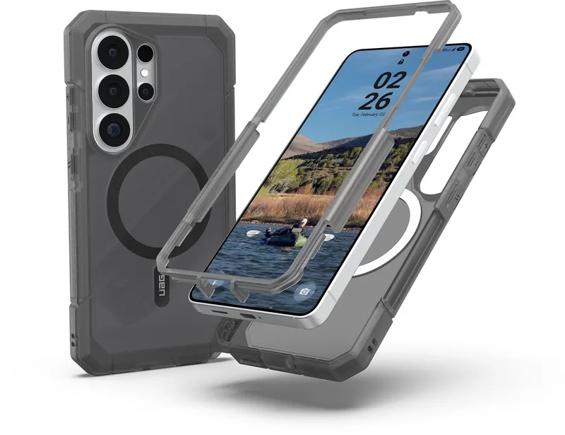 Trooper Backcover met Magneet geschikt voor Samsung Galaxy S26 Ultra - Ash fra UAG i Grå – produktbillede
