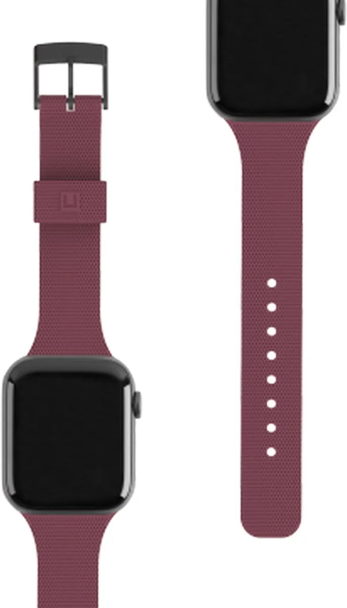 U Series Geschikt voor Apple Watch 45MM / 44MM / 42MM Bandje Paars von UAG in Rot – Produktfoto