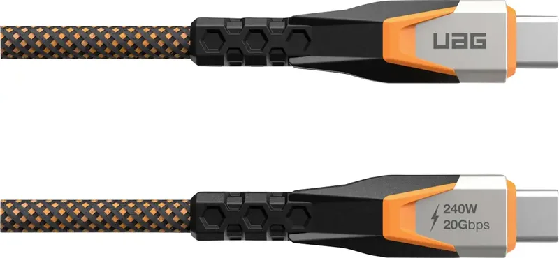 Urban Armor Gear 9B4415114097 USB-C-kabel USB 3.2 Gen2 USB-C stekker, USB-C stekker 0.75 m by UAG in Black – product photo