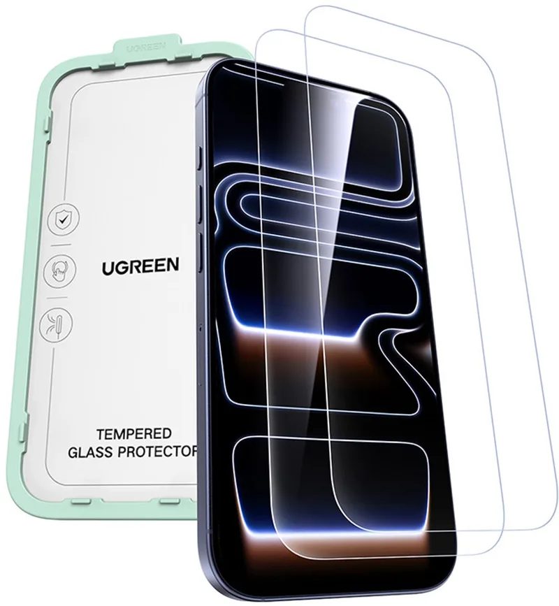 Gehard Glas Voor Iphone 17 Pro 2 Stuks Schermbescherming by UGREEN – product photo