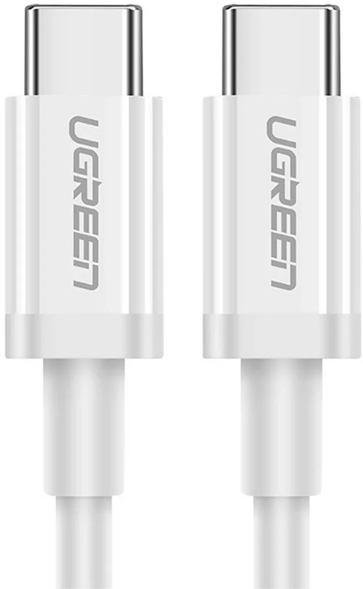 Kabel Ugreen Us264 60518 Usb-C / Usb-C Pd Qc Afc 1M - Biały de UGREEN en Blanc – photo produit