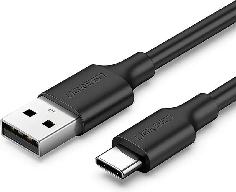 kabel - USB - USB-A naar USB-C - 3A 0,25m - (US287 - 60114) by UGREEN in Black – product photo