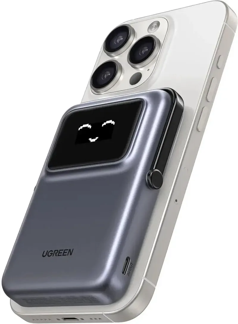 Magnetische Powerbank Voor Magsafe 10000Mah Qi-Opladen by UGREEN in Grey – product photo