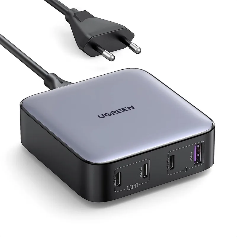 Nexode 100W - 1x USB-A + 3x USB-C - Desktop Snel Lader de UGREEN en Oplader – photo produit