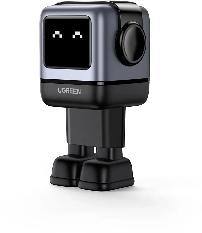 Nexode RG 65W 3-Port GaN Mobiele computer, Mobiele telefoon, Laptop, Powerbank, Telefoon Grijs AC Snel opladen Binnen de UGREEN en Noir – photo produit