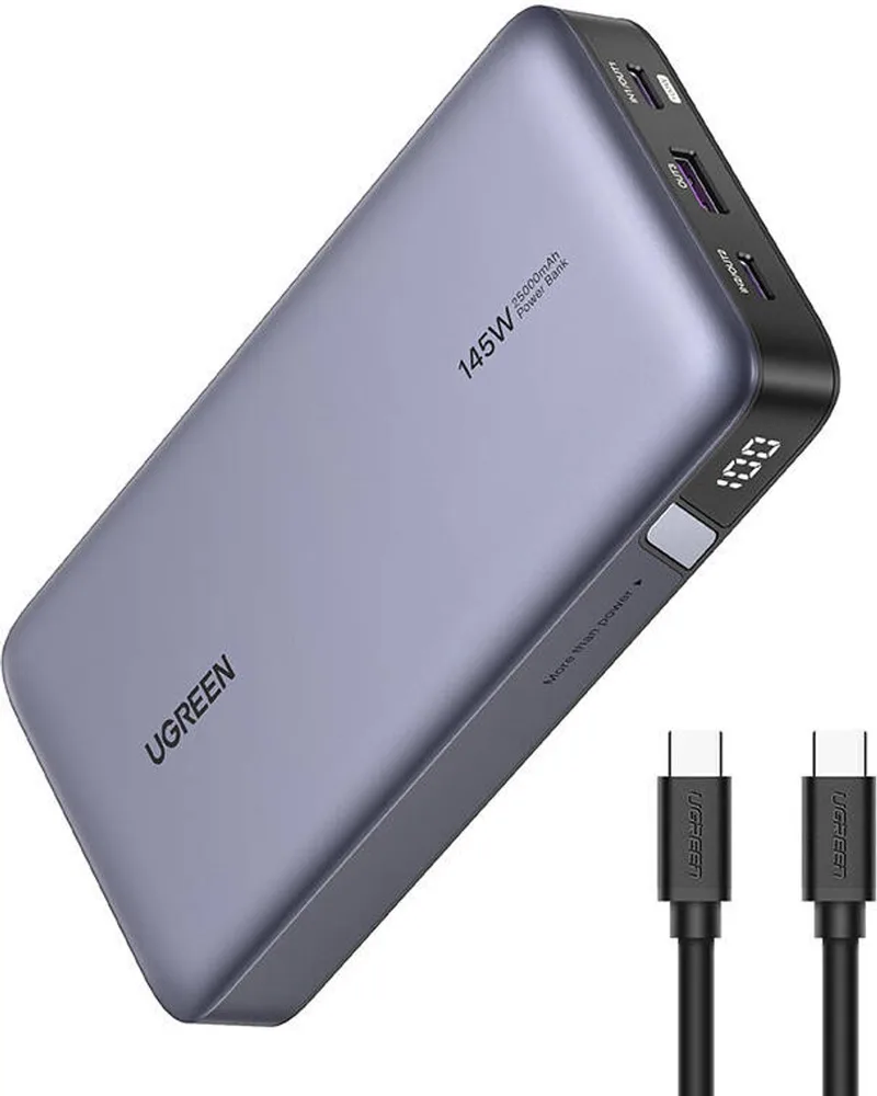 Powerbank Draagbare Oplader Voor Telefoon Laptop Usb Usb C 25000Mah by UGREEN in Transparent – product photo