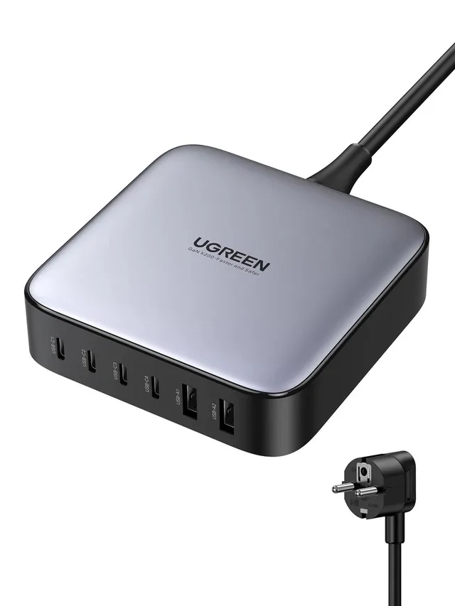 Ugreen 40914 Nexode 200W GaN Desktop USB-C USB-A