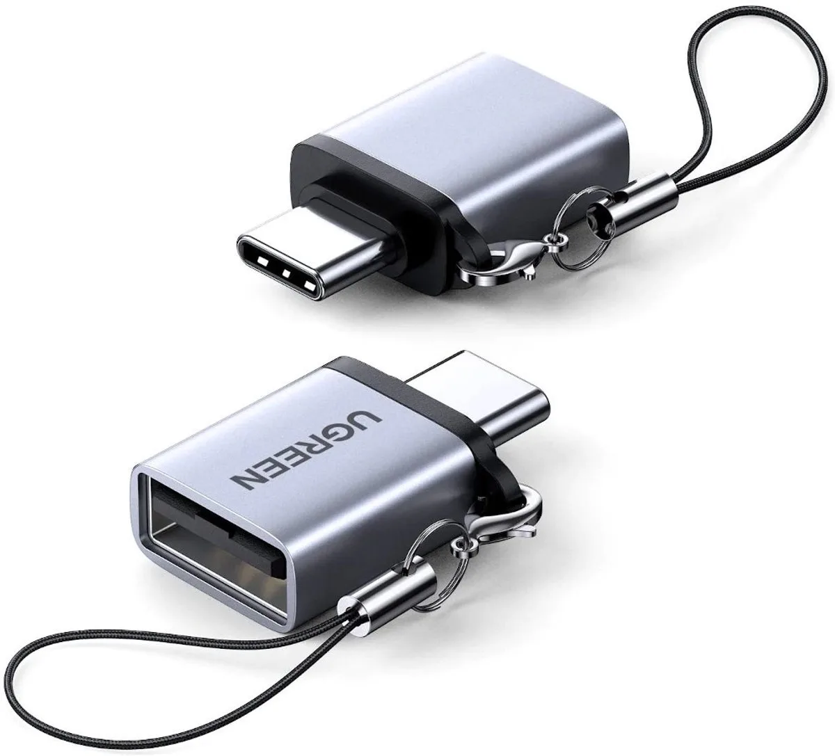 Ugreen 50283 tussenstuk voor kabels USB C USB A Zwart by UGREEN in Grey – product photo