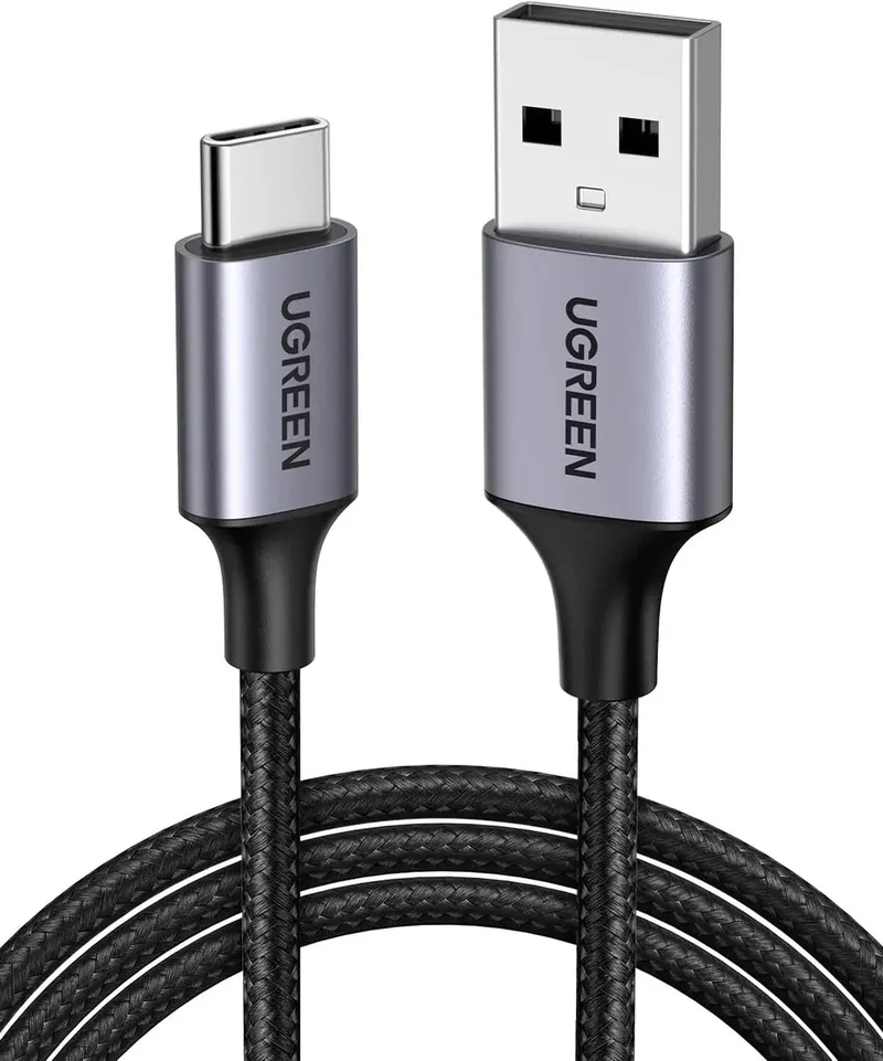 Ugreen 60124 USB-kabel USB 2.0 0,25 m USB A USB C von UGREEN in Schwarz – Produktfoto
