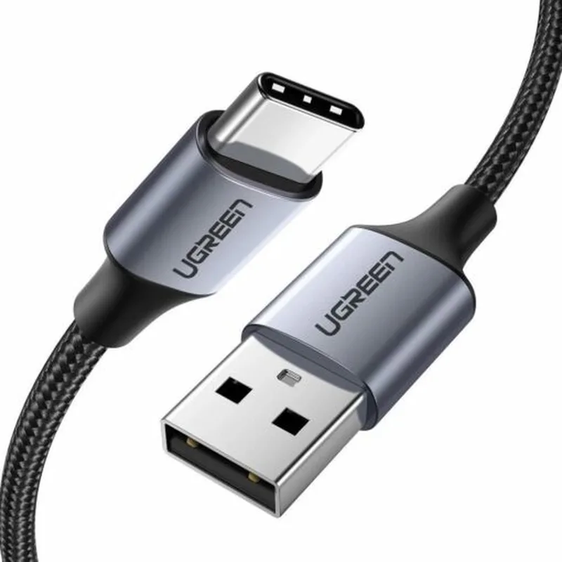 Ugreen 60127 USB-kabel USB 2.0 1,5 m USB A USB C 480 Gbit/s fra UGREEN i Sort – produktbillede