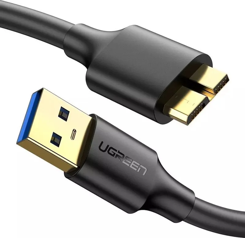 USB to Micro Usb Kabel 2m 10843 van UGREEN in Zwart – productfoto