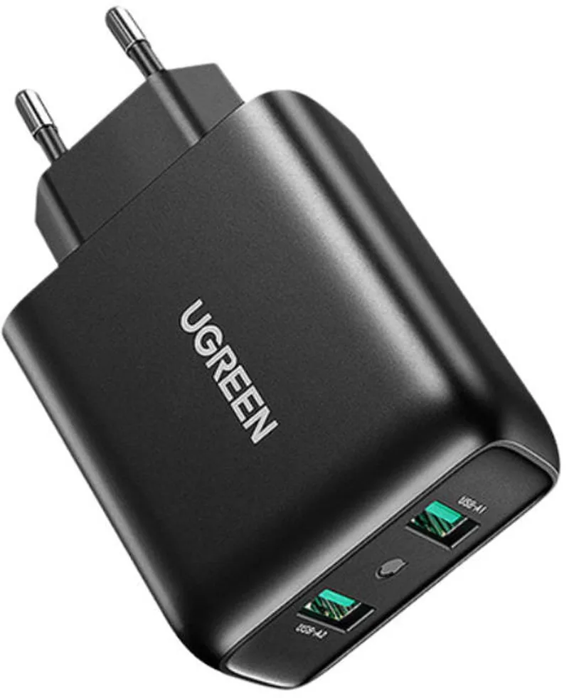 wandlader - 2xUSB-A 36W QC3.0 - (CD161) de UGREEN en Noir – photo produit