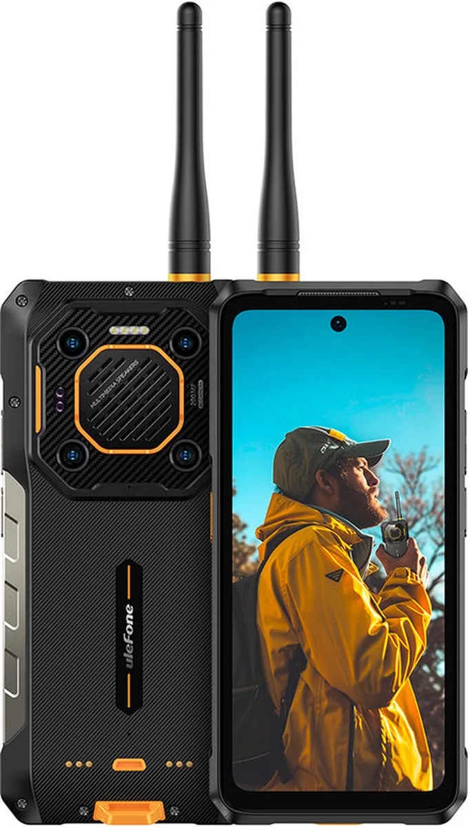 Armor 26 Ultra Walkie-Talkie 17,2 cm (6.78") Hybride Dual SIM Android 13 5G USB Type-C 12 GB 512 GB 15600 mAh by Ulefone in Black – product photo