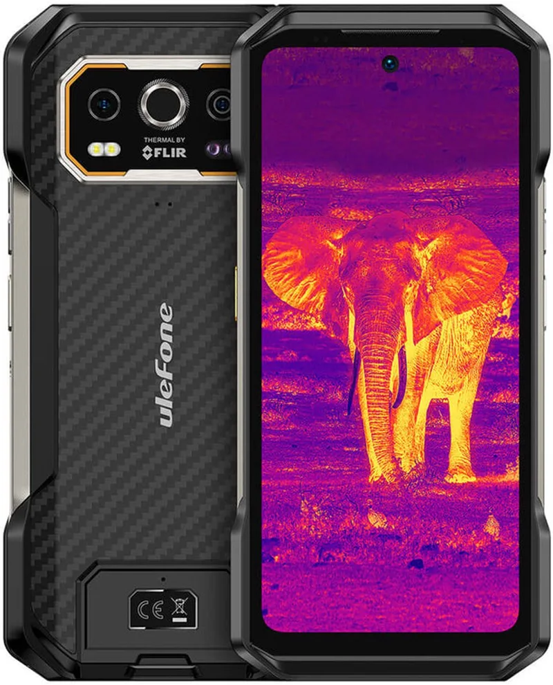 Armor 27T 17,2 cm (6.78") Hybride Dual SIM Android 14 4G USB Type-C 12 GB 256 GB 10600 mAh by Ulefone in Black – product photo