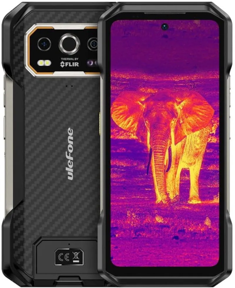 Armor 27T Plus 5G - 12GB/256GB van Ulefone in Zwart – productfoto