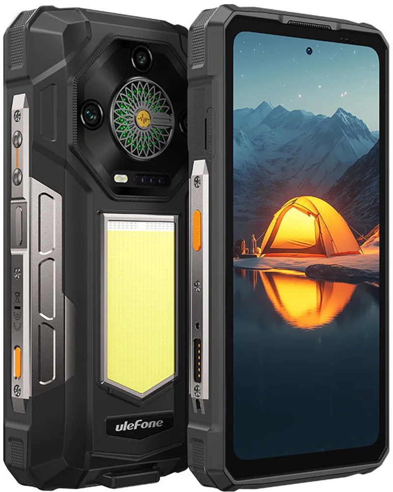 Armor 33 Outdoor Smartphone Rugged 4G de Ulefone en Noir – photo produit