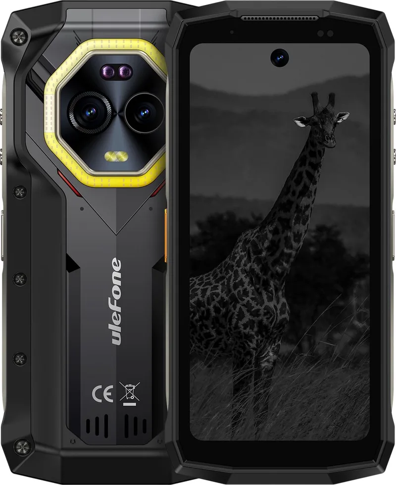 Armor Mini 20 Pro Robuuste Smartphone, 5G 8GB/256GB Black von Ulefone in Schwarz – Produktfoto