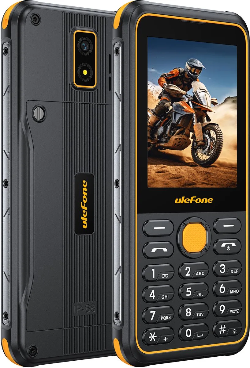 Armor Mini 4 4G von Ulefone in Schwarz – Produktfoto