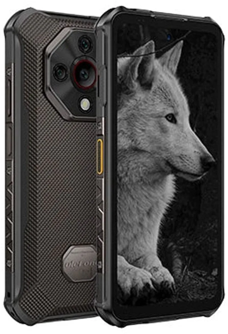 Armor X16 Pro 5G Rugged Smartphone – 6.56'' 120Hz – 16GB RAM (8+8) 256GB – 10360mAh & 33W Snelladen – 64MP + 25MP Nachtzichtcamera – 8 core Dimensity 6300 – IP68/IP69K & MIL-STD-810H – Vinger Scan – NFC – Dual SIM – Android 15 by Ulefone in Black – product photo
