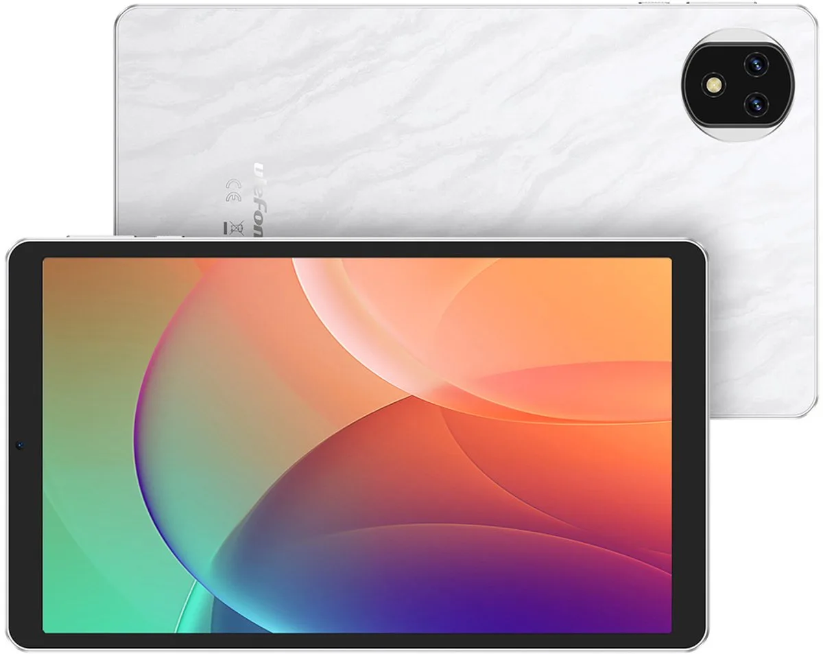 Tablet Ulefone Tab A9 Pro 4GB/128GB LTE (Marble White) van Ulefone in Wit – productfoto