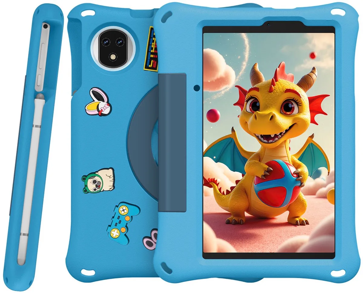 Tablet Ulefone Tab A9 Pro Kids 4G 8.7 G91 4GB 128GB 5040-18W A15, Blue de Ulefone en Bleu – photo produit