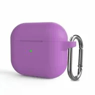 AirPods 3 hoesje - TPU - Slim fit series - Paars by Watchbandjes-shop – product photo