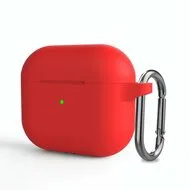 AirPods 3 hoesje - TPU - Slim fit series - Rood van Watchbandjes-shop – productfoto