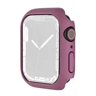 Apple Watch 41mm Hard case (open front) - Wijnrood - Geschikt voor Apple Watch 41mm van Watchbandjes-shop – productfoto