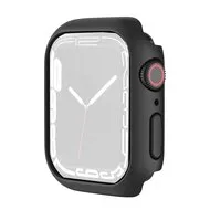 Apple Watch 41mm Hard case (open front) - Zwart - Geschikt voor Apple Watch 41mm by Watchbandjes-shop – product photo