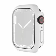 Apple Watch 45mm Hard case (open front) - Wit - Geschikt voor Apple Watch 45mm van Watchbandjes-shop – productfoto