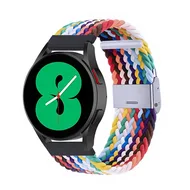 Braided nylon bandje - Multicolor - Xiaomi Redmi Watch 5 Active / Redmi Watch 5 Lite by Watchbandjes-shop – product photo