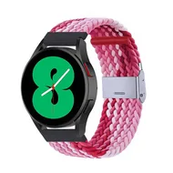 Braided nylon bandje - Roze gemêleerd - Huawei Watch 4 (pro) / 3 (pro) / Ultimate / Ultimate 2 van Watchbandjes-shop – productfoto