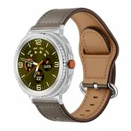 Classic leren band - Taupe - Samsung Galaxy Watch 9 - 40mm / 44mm van Watchbandjes-shop – productfoto